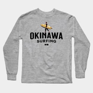 Okinawa Surfing Long Sleeve T-Shirt